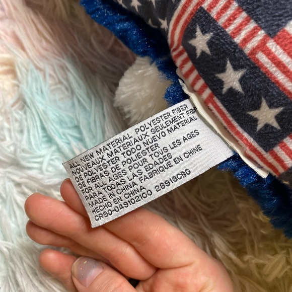 RARE pillow pets Cracker Barrel patriotic plush - Picture 3 of 11